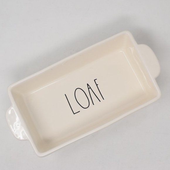 Rae Dunn Loaf Bake Pan Baking Dish Ceramic New - Picture 3 of 11